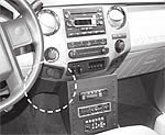 Ford F250-750 Console